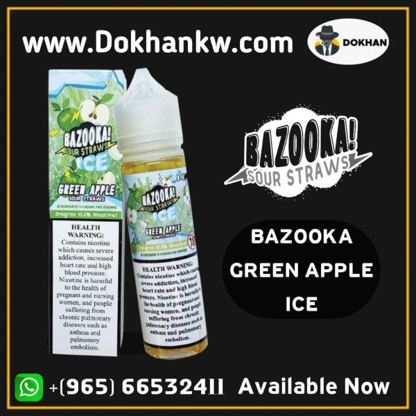 BAZOOKA GREEN APPLE ICE 60ml