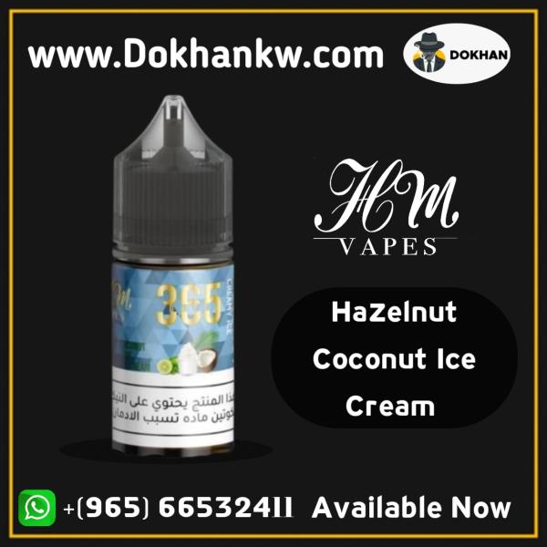 Hazelnut Coconut Ice Cream 365 Days salt