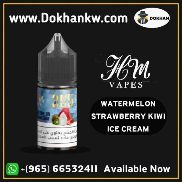 Watermelon Strawberry Kiwi Ice Cream 365 Days salt