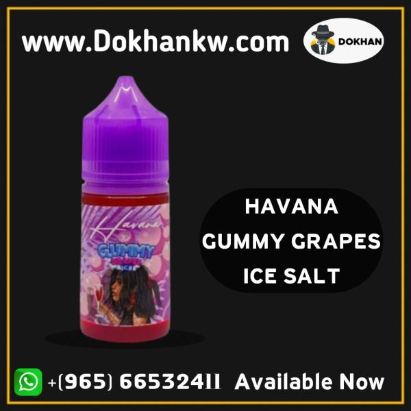 Havana Gummy Grapes ice salt 