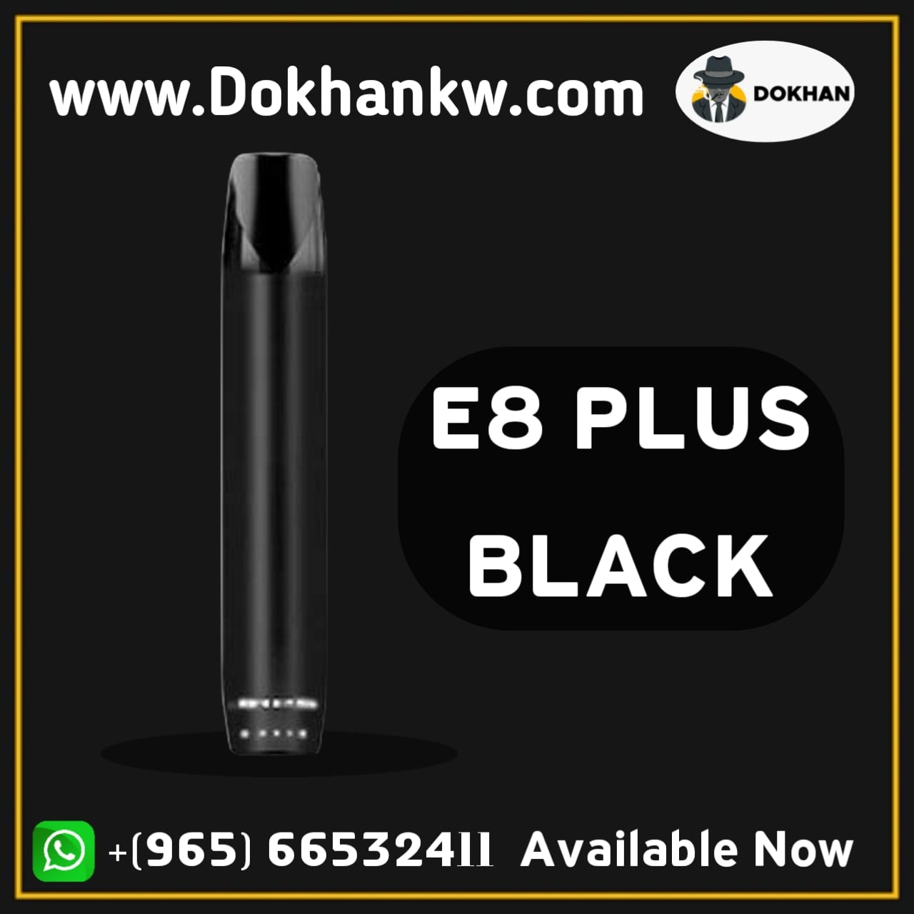 E8 PLUS BLACK
