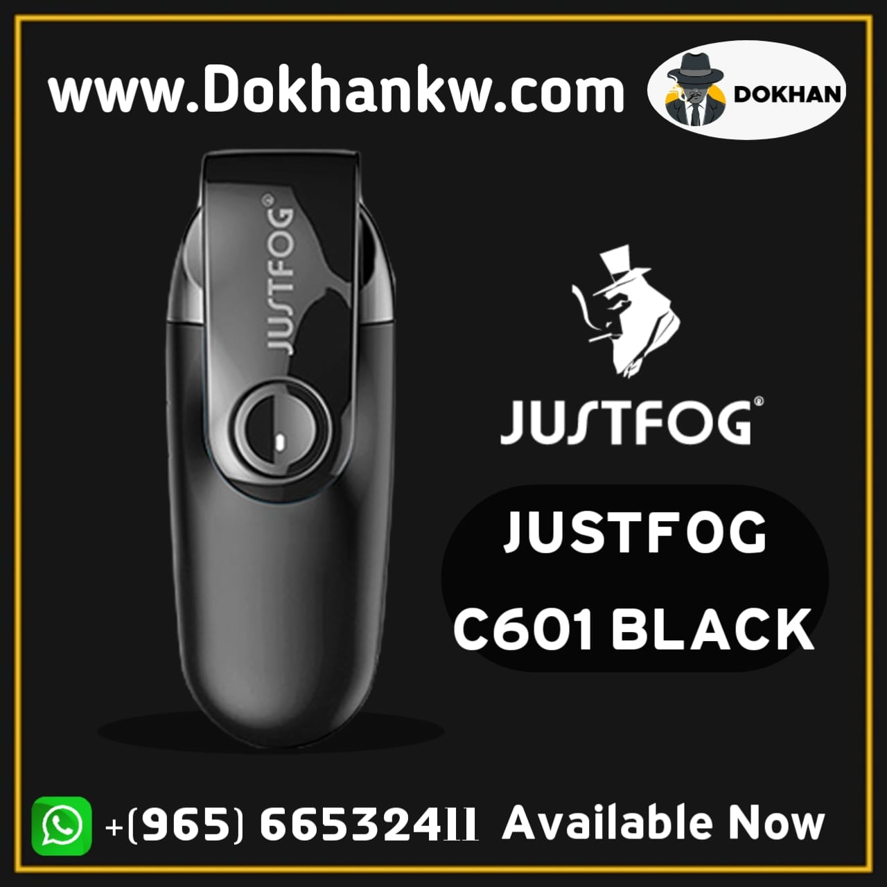 JUSTFOG C601 BLACK 