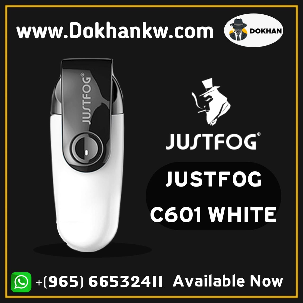 JUSTFOG C601 WHITE
