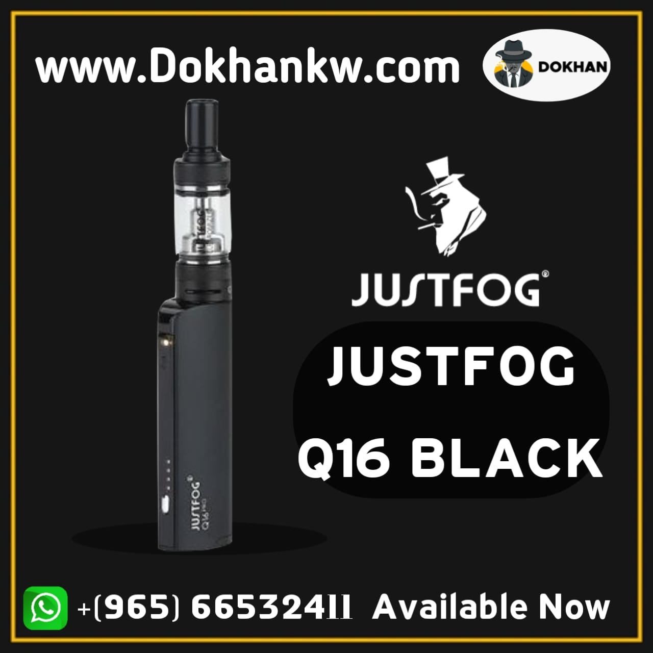 JUSTFOG Q16 BLACK