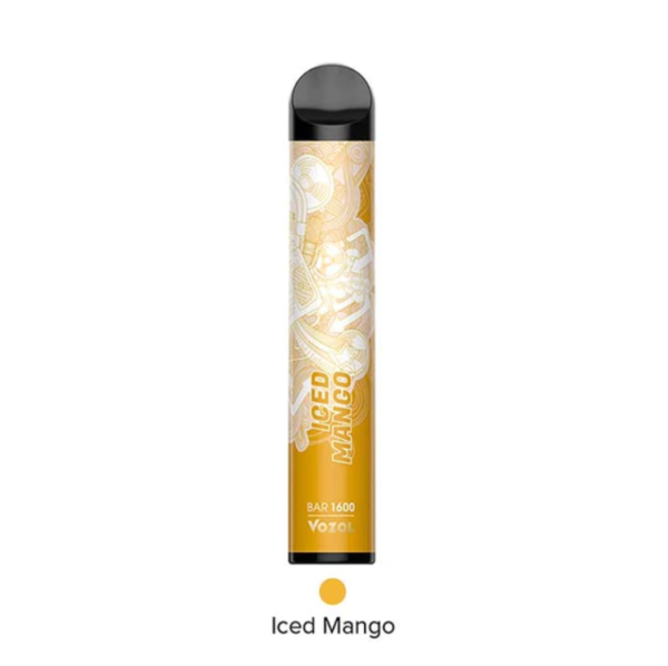 Vozol disposable 1600 puffs iced mango