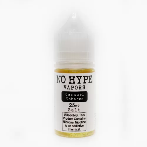 No Hype Caramel Tobacco Salt